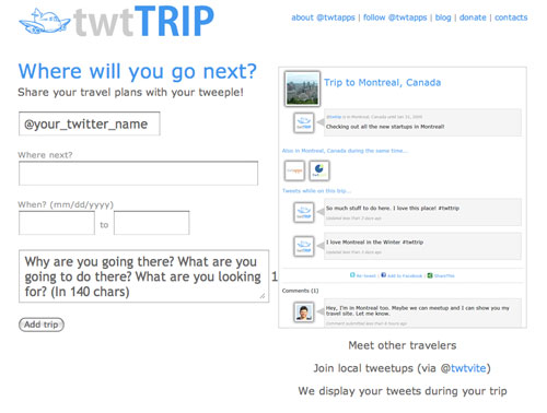 Twittravel
