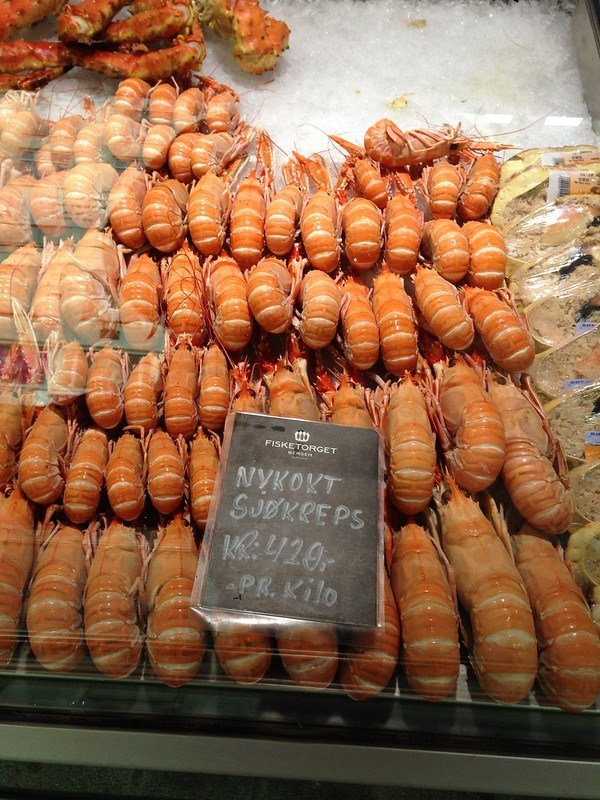 Mercado de Bergen, Noruega