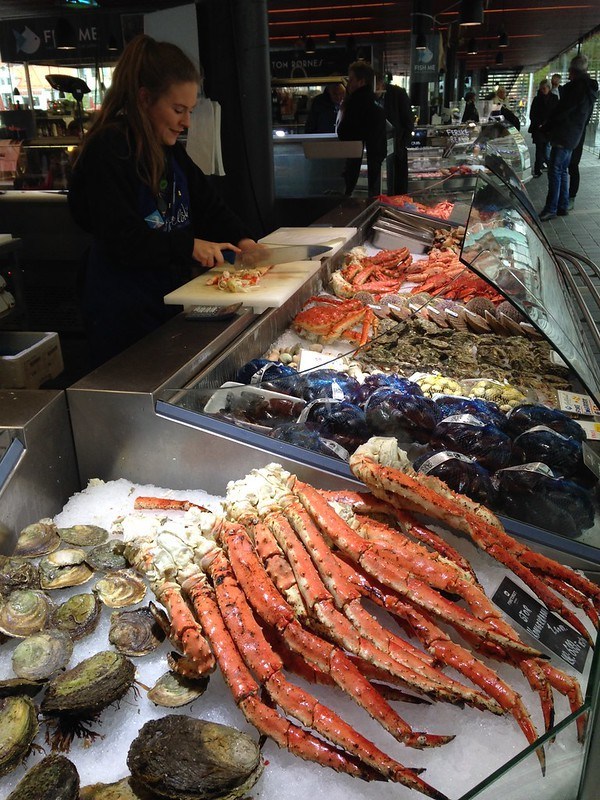 Mercado de Bergen, Noruega