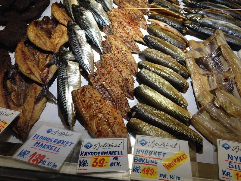 Mercado de Bergen, Noruega