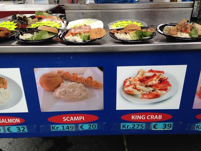 Mercado de Bergen, Noruega