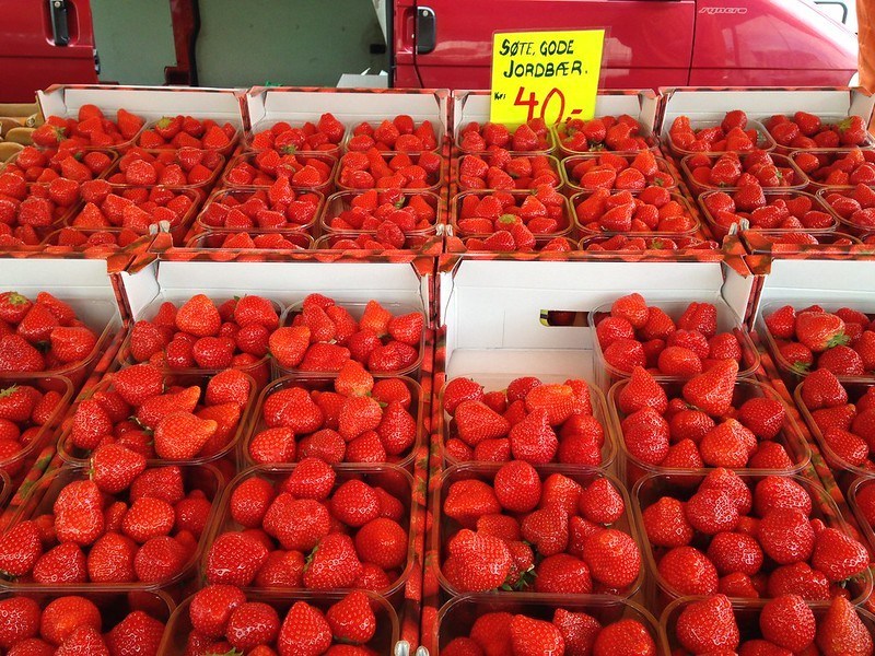 Mercado de Bergen, Noruega