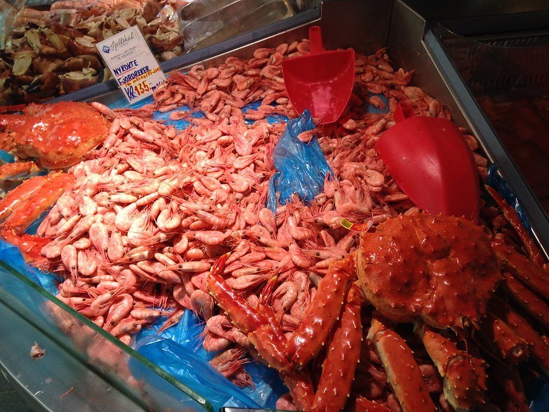 Mercado de Bergen, Noruega