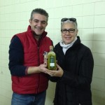 Aceite hecho con mis manos en Oléica San Francisco