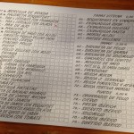 Carta extensa y sabrosa