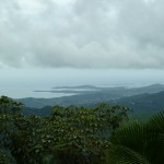 Vista desde lo alto Una pena que las nubes quitaran brillo