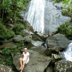 Cascada La Coca, una de varias en la zona