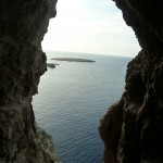Ventana al Mediterráneo en el Faro de Cavallería